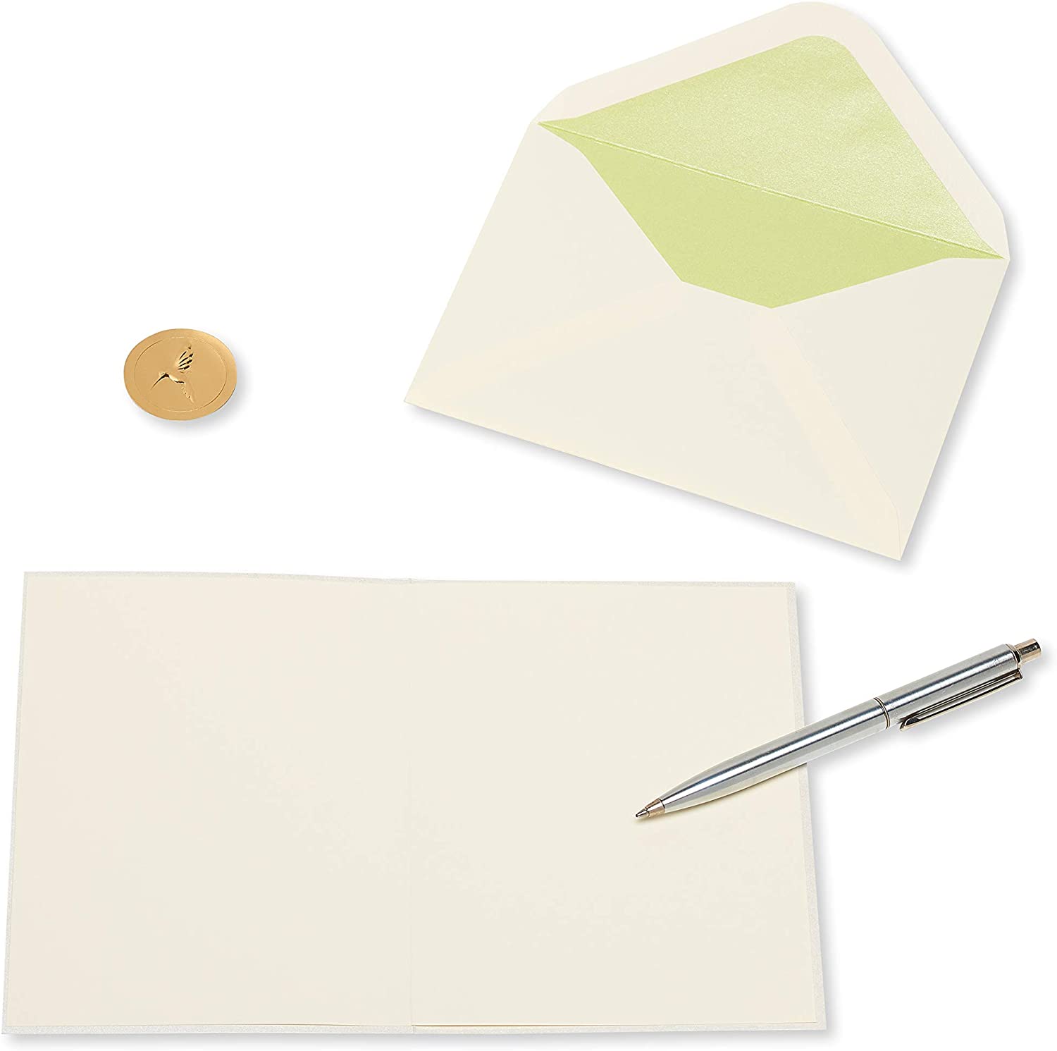 Papyrus Blank Card (With Love Flowers) - Image 3